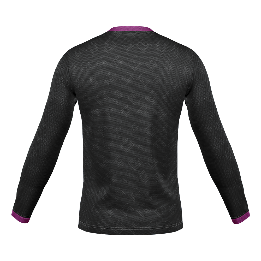 Long Sleeve Jersey V- neck (Full Dye Sublimation)#500004
