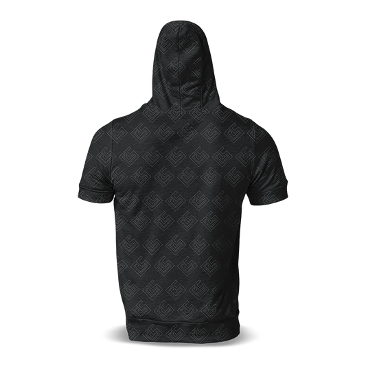 Short Sleeve Hoodie T-shirst (Full Dye Sublimation) #500038