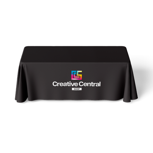 Premium Table Throw (Full-Color Dye Sublimation, Full Bleed)