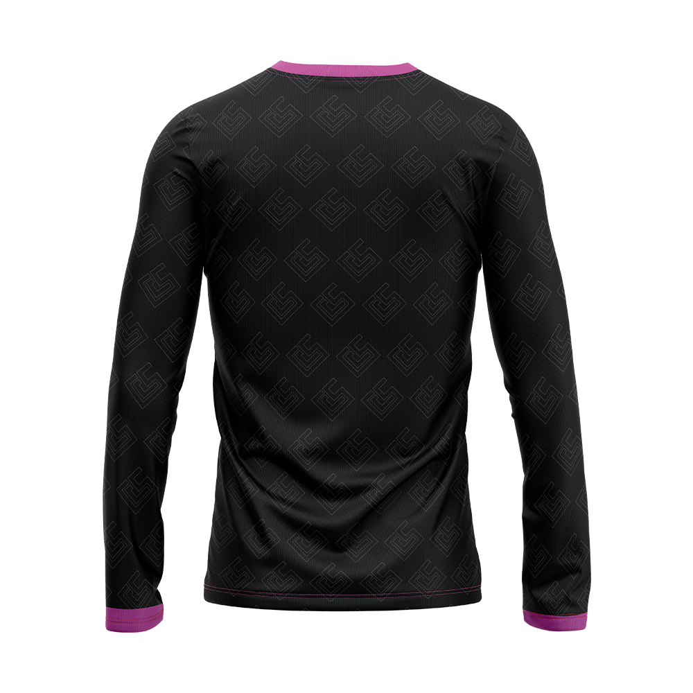 120GSM Milk Silk Long Sleeve Crew Neck (Full Dye Sublimation)#500041