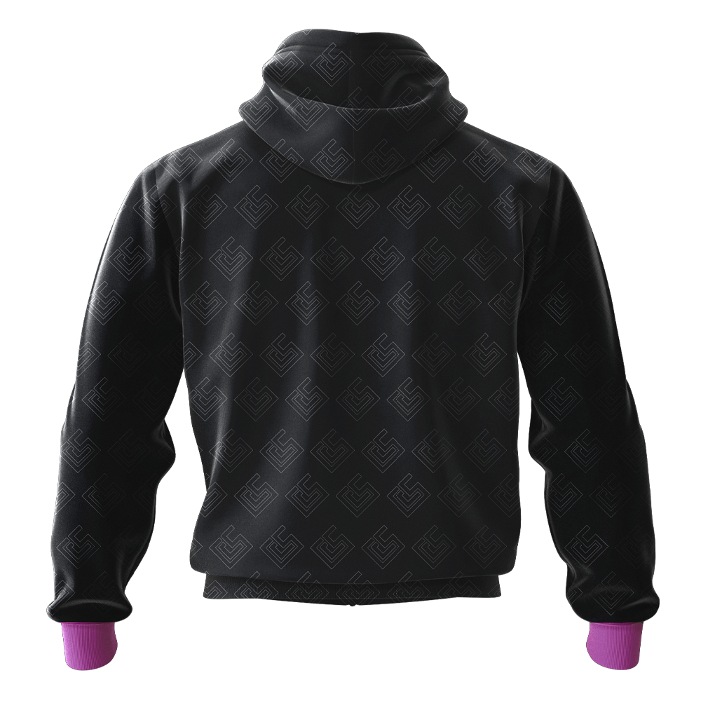 Full Zipper Hoodie (Full Dye Sublimation) #500025