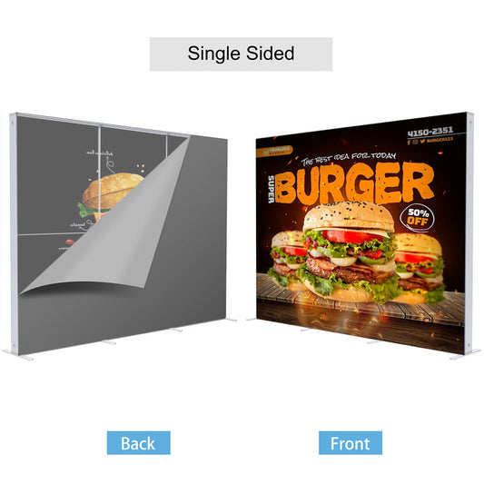 10ft SEG Backlit Fabric Display