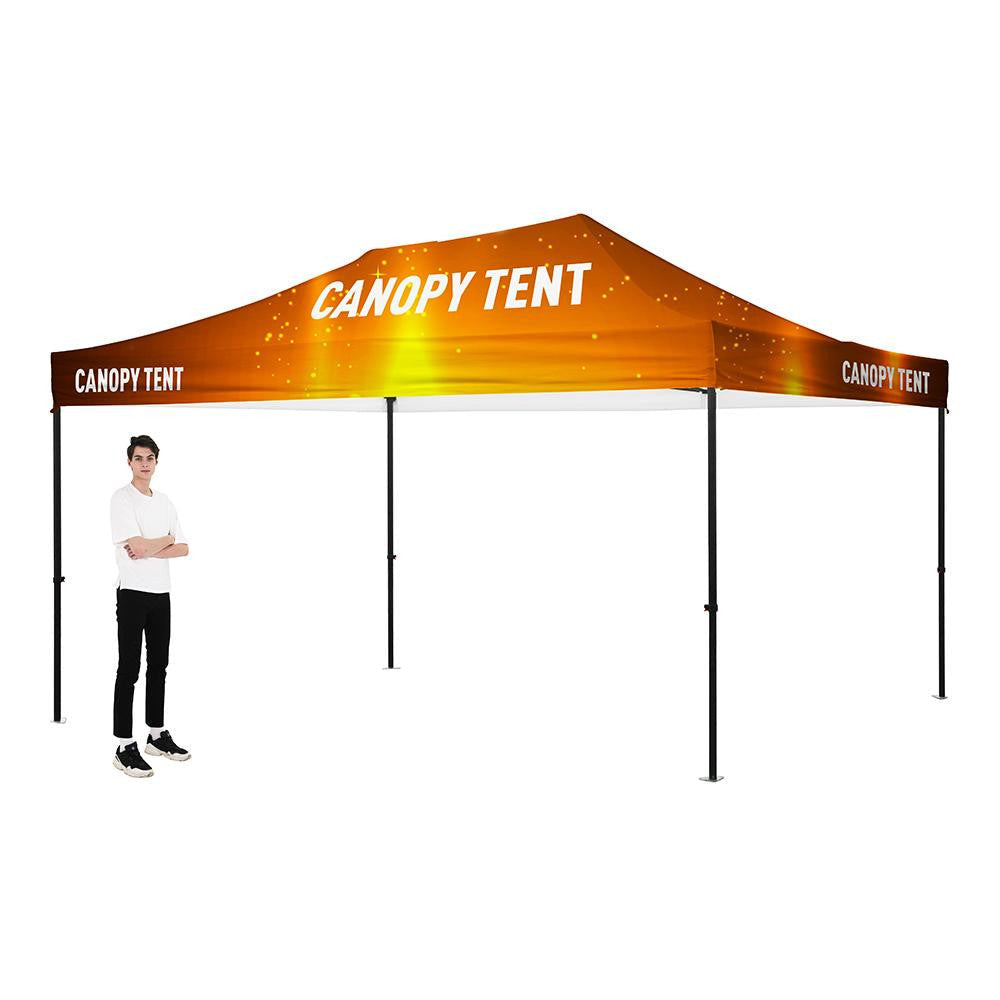 Premium Aluminum（Black) 15' Tent Kit (Full-Bleed Dye Sublimation)