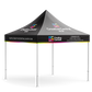 Premium 50mm Aluminum 10' Tent Kit (Full-Bleed Dye Sublimation) 17‘’ Valance