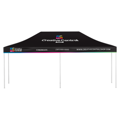 Premium Aluminum (Silver)20' Event Tent Kit (Full-Bleed Dye Sublimation)