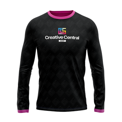 120GSM Milk Silk Long Sleeve Crew Neck (Full Dye Sublimation)#500041