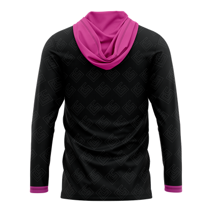 Long Sleeve Hoodie T-shirt (Full Dye Sublimation)#500039