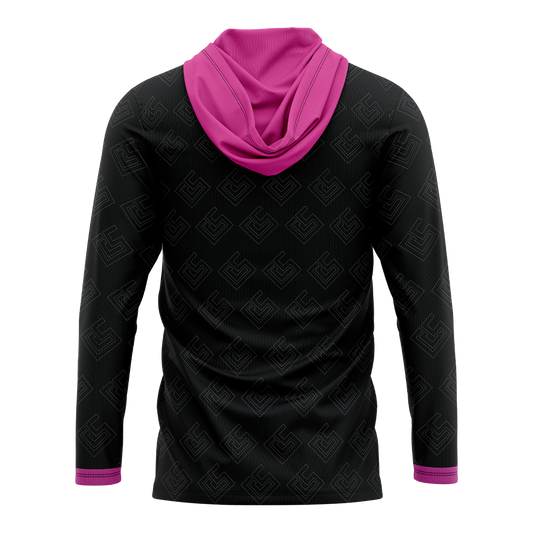 Long Sleeve Hoodie T-shirt (Full Dye Sublimation)#500039