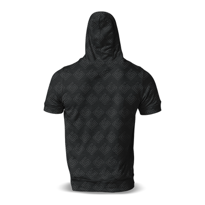 Short Sleeve Hoodie T-shirst (Full Dye Sublimation) #500038