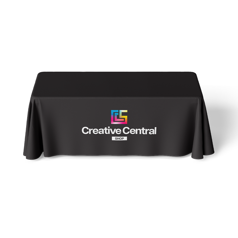 Premium Table Throw (Full-Color Dye Sublimation, Full Bleed)