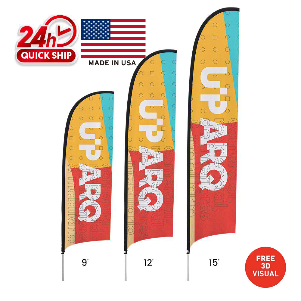 Premium Concave Flags