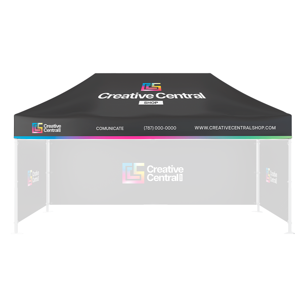 15' Tent Canopy Only (Dye Sublimation)