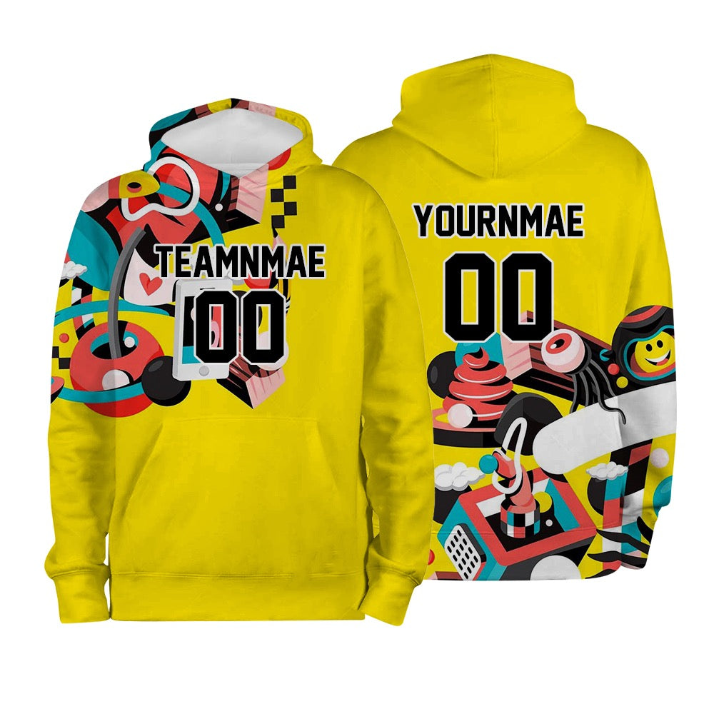 Hoodie 7.37 oz Polyester  Full Dye Sublimation #500016