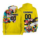 Hoodie 7.37 oz Polyester  Full Dye Sublimation #500016